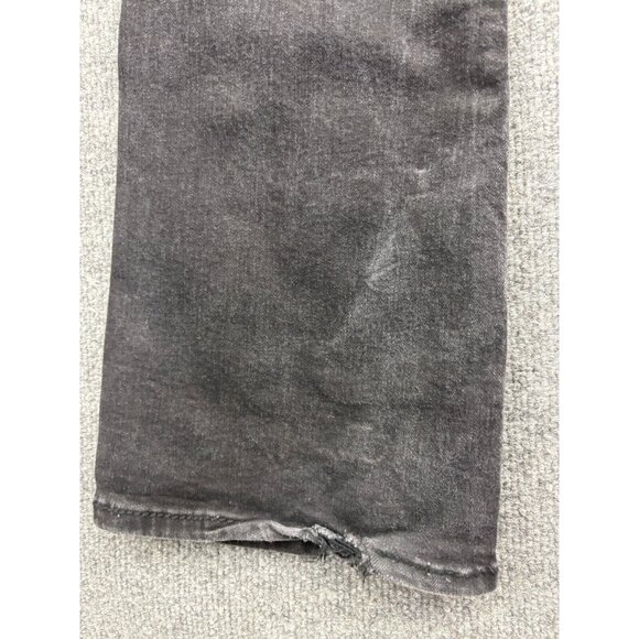 Shyanne Bootcut Jeans Women's 32 Black Denim Stretch Mid Rise 5 Pocket Ankle - Picture 8 of 9